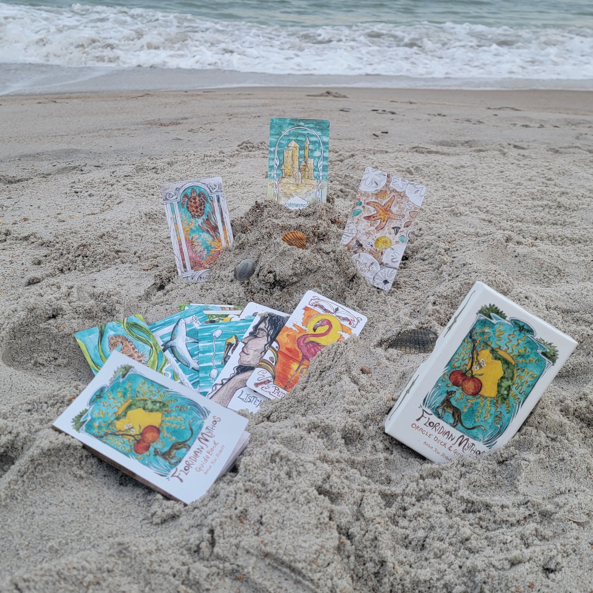 Floridian Mythos Oracle Deck Divination Nature Themed Tarot Cards