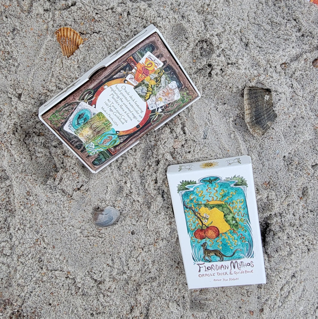 Floridian Mythos Oracle Deck Divination Nature Themed Tarot Cards