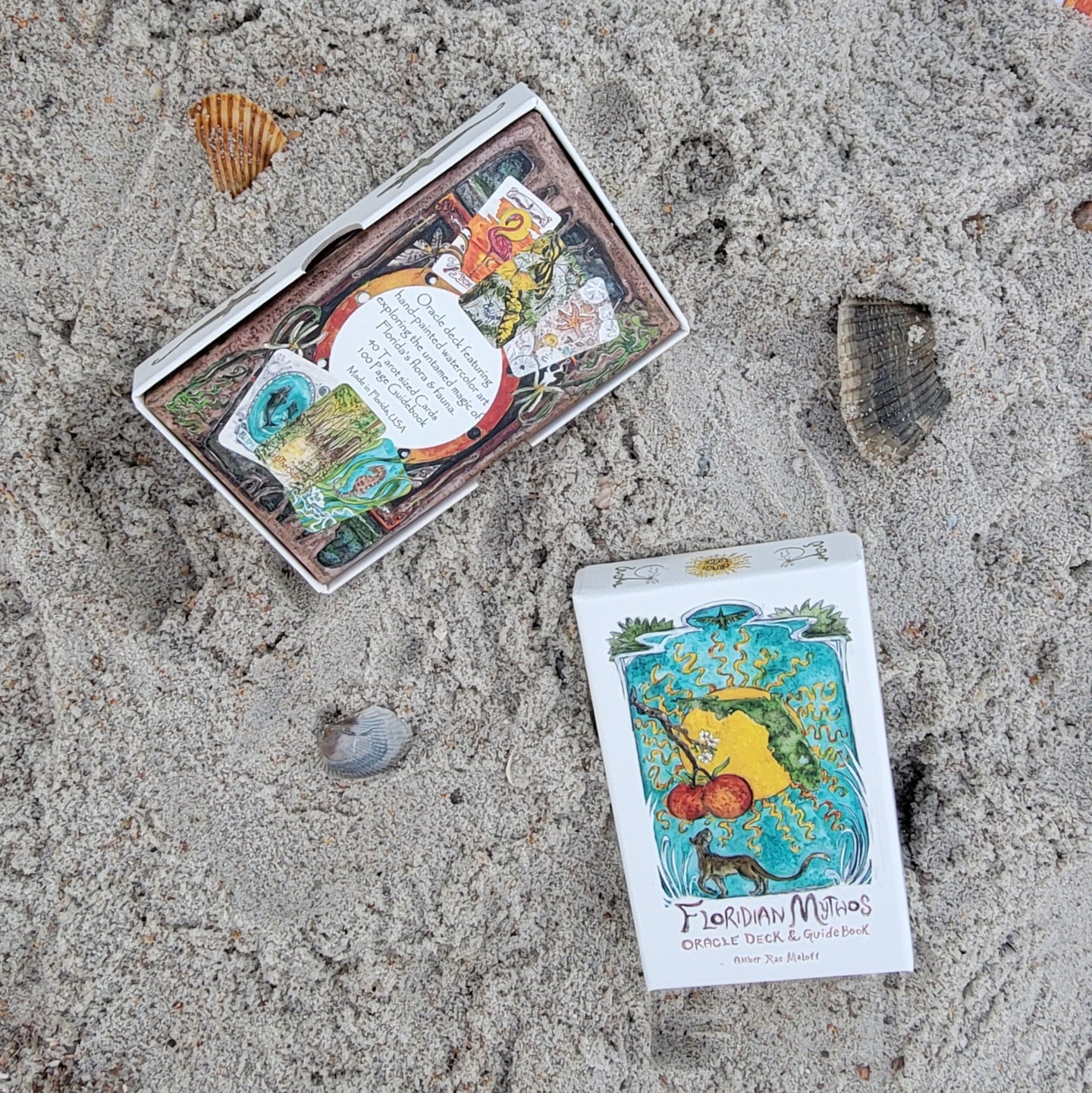 Floridian Mythos Oracle Deck Divination Nature Themed Tarot Cards