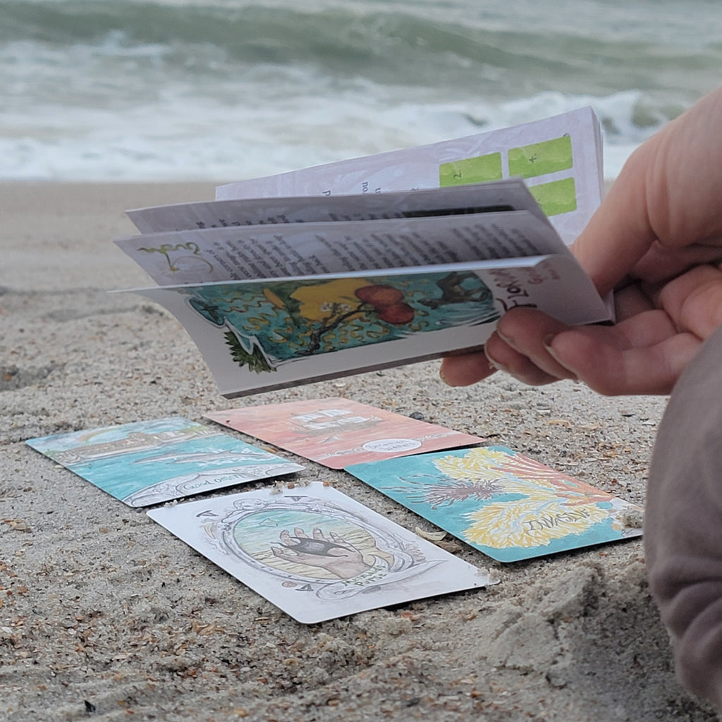 Floridian Mythos Oracle Deck Divination Nature Themed Tarot Cards