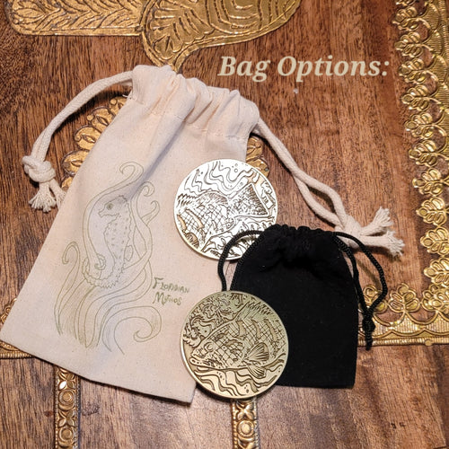 Nassau Grouper Decision Coin, Floridian Mythos Oracle Companion - Divination Tool