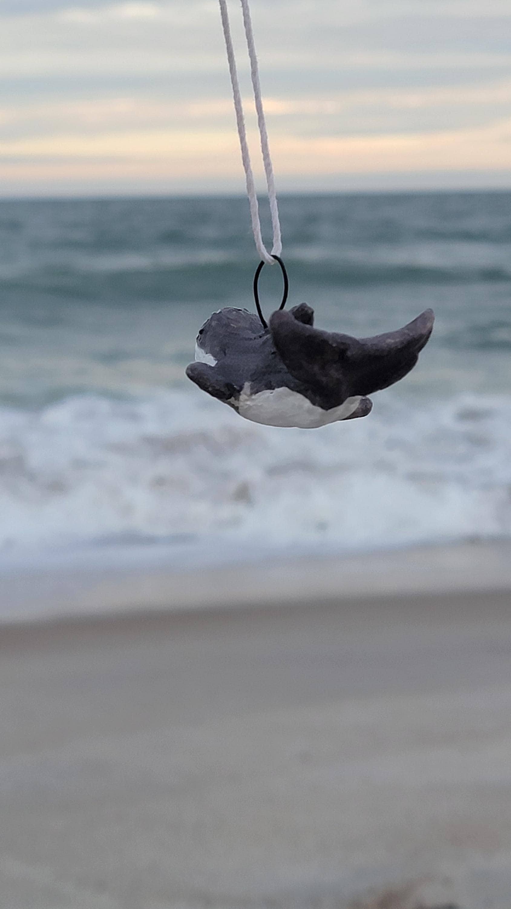 Orca Killer Whale handmade holiday ornament
