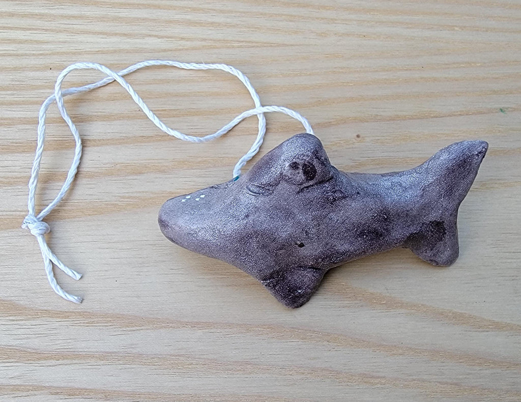 North Atlantic Right Whale Handmade Hanging Ornament