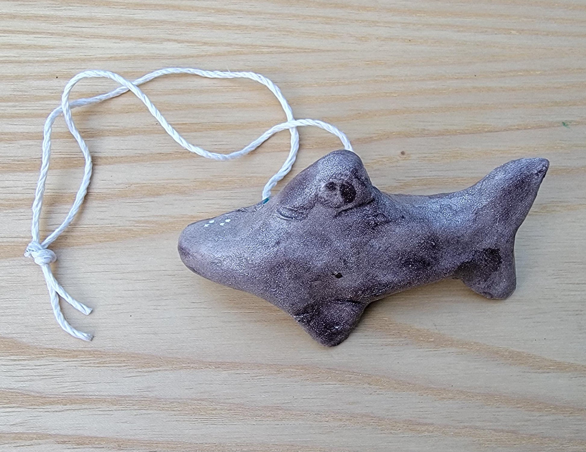 North Atlantic Right Whale Handmade Hanging Ornament