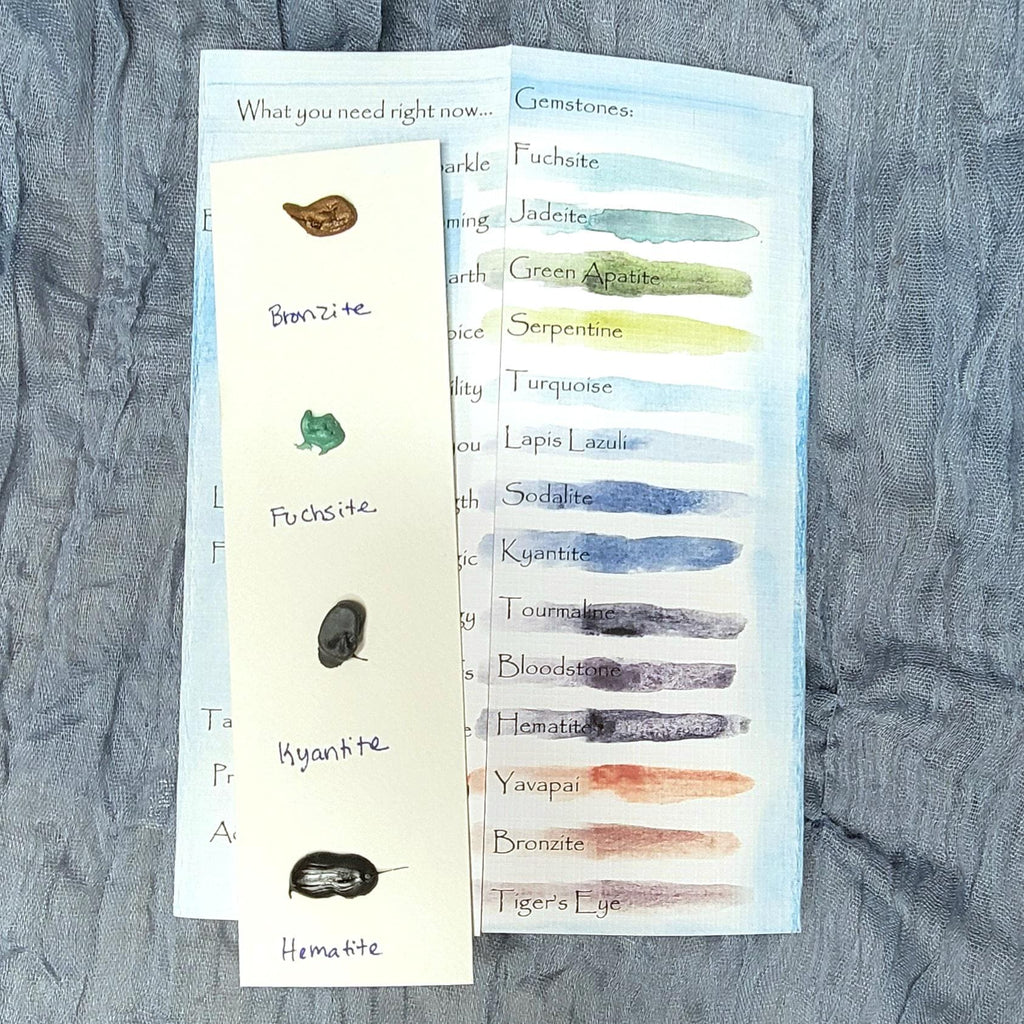 Healing Frequencies: Genuine Ground Gemstone Watercolor Painting Activity Kit