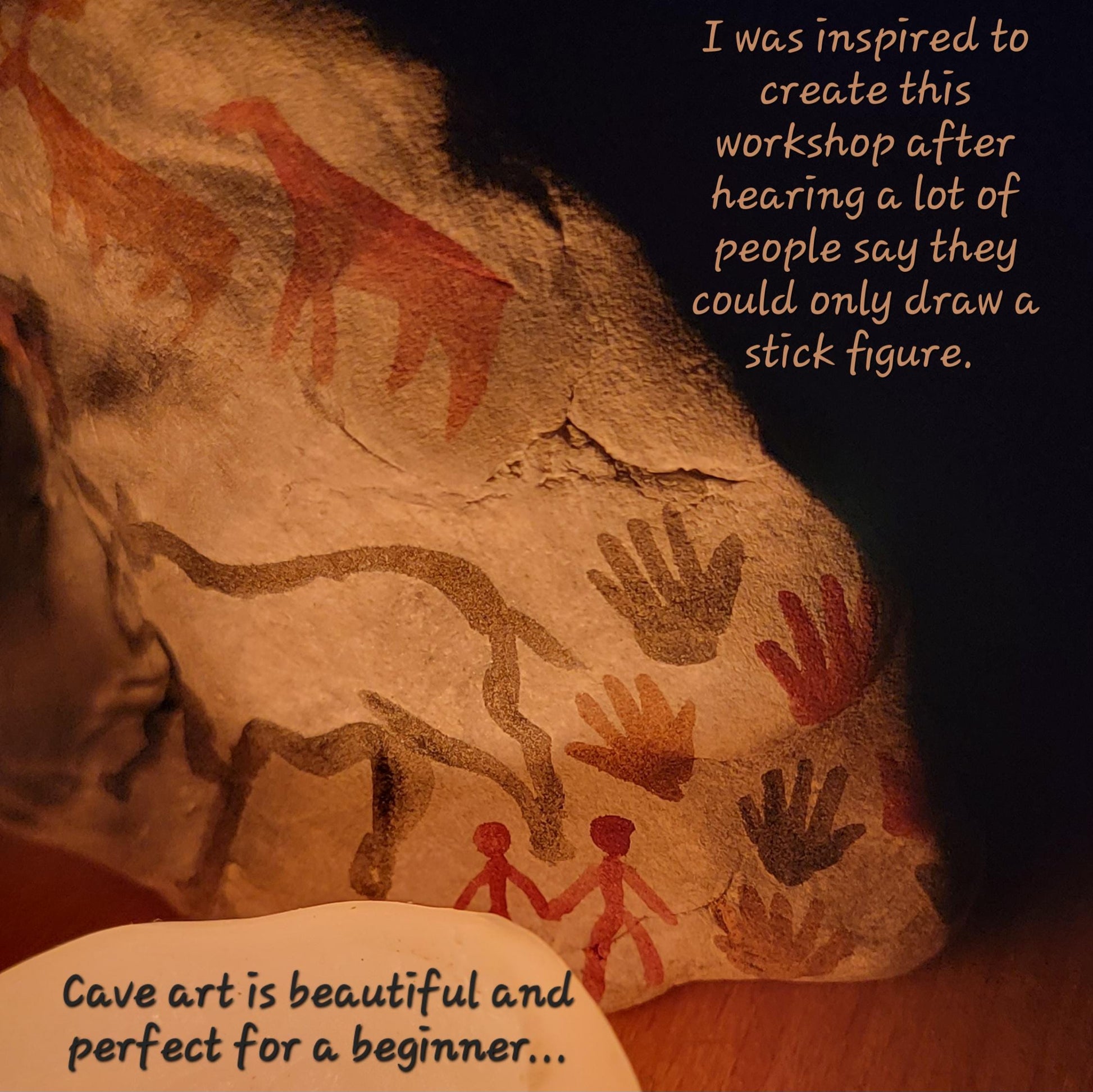 Cave Art Exploration Watercolor Activity Kit