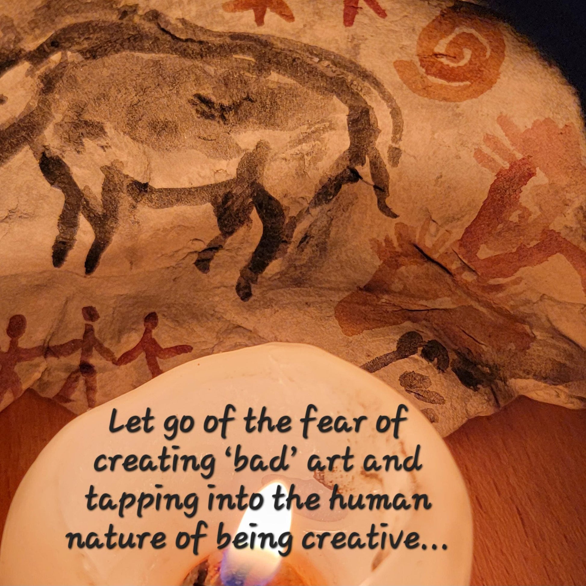 Cave Art Exploration Watercolor Activity Kit