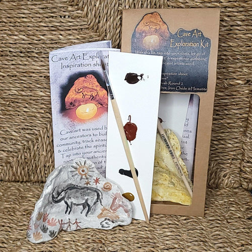 Cave Art Exploration Watercolor Activity Kit