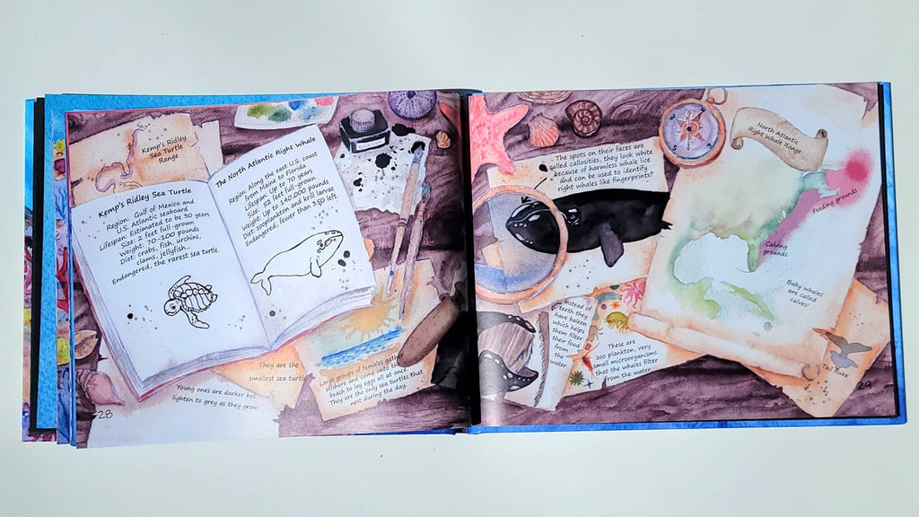 The Search for the Right Whale Children's Book