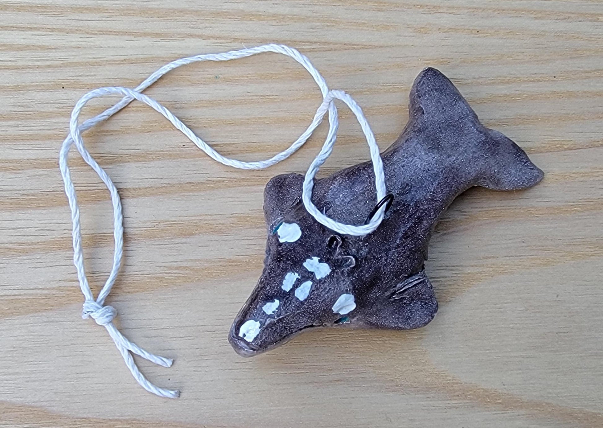 North Atlantic Right Whale Handmade Hanging Ornament