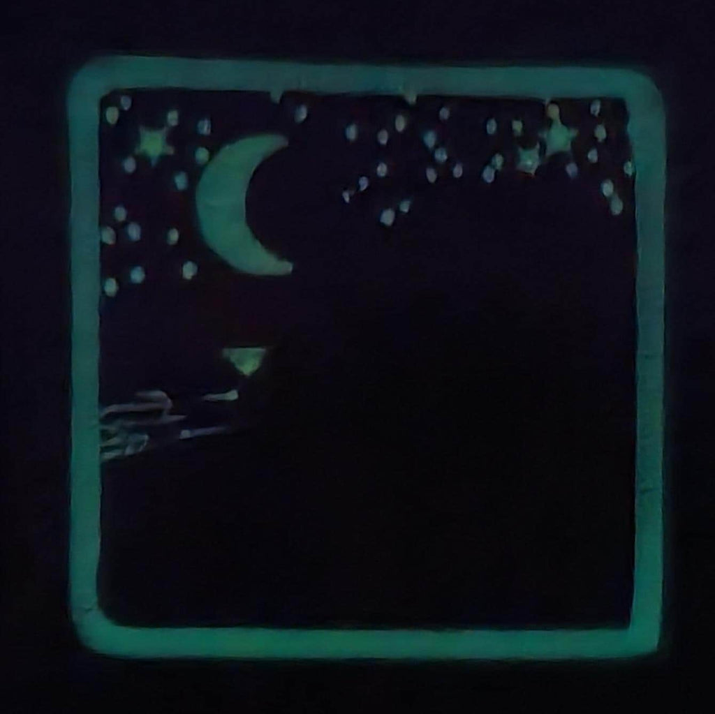 Glow in the Dark, Iron-On Patch: Dawn Horse Eohippus Eocene Paleo Art